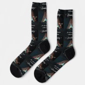 Lesen, das Abenteuer geht weiter Socken (Linkes Detail)