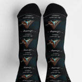 Lesen, das Abenteuer geht weiter Socken (Oben)