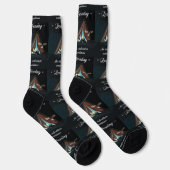 Lesen, das Abenteuer geht weiter Socken (Rechts)