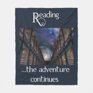 Lesen ...das Abenteuer setzt Fleece Blanket fort