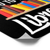 Lesen der Buchliteratur im Zweifelsfall zum Poster (Ecke)