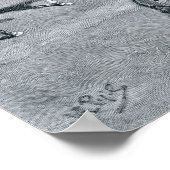 Lesen der Erklärung vor Washington Poster (Ecke)