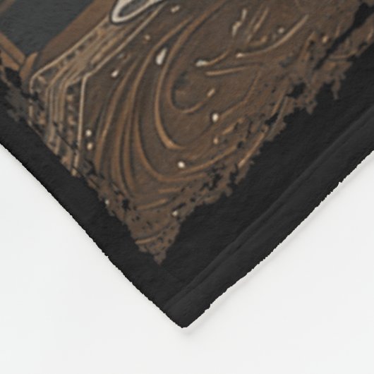 Lesen der Ghost Library Halloween Librarian Book L Fleecedecke (Ecke)