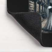 Lesen der Ghost Library Halloween Librarian Book L Mousepad (Ecke)