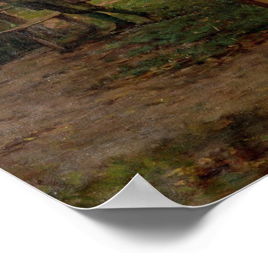 Lesen der Nachrichten Poster (Ecke)