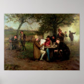 Lesen der Nachrichten Poster (Vorne)