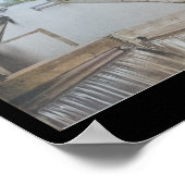 Lesen der Schleuse PA Schuylkill River Poster (Ecke)