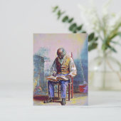 LESEN DER SKRIPTUREN VON THOMAS WATERMAN WOOD POSTKARTE (Stehend Vorderseite)