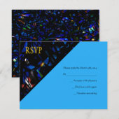 LESEN DER TORAH Bar BAT Mitzvah Reply Card RSVP Karte (Vorne/Hinten)