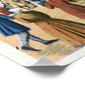 Lesen der Unabhängigkeitserklärung Poster (Ecke)