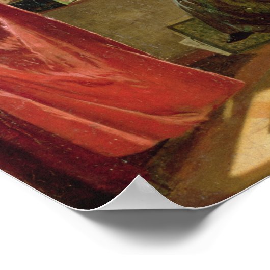 Lesen des Briefes Poster (Ecke)