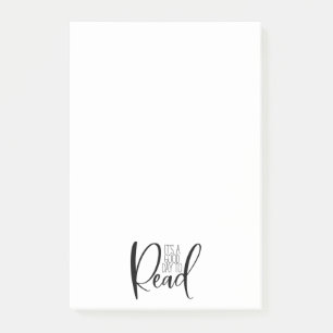 Lesen des Buches Lover Post-it-Hinweise Post-it Klebezettel