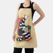 Lesen des Katalogbuches Schürze (InSitu)