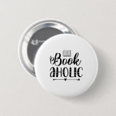 Lesen des Kunstbuchs Alkoholische Getränke Button (Vorne & Hinten)