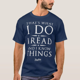 Lesen des Leserbuchs T-Shirt