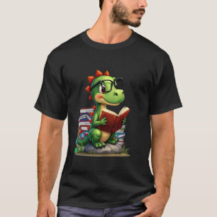 Lesen Dinosaurier T Rex Dinosaurier Liebhaber Dino T-Shirt