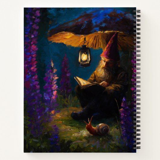 Lesen eines Buches 1 Notizblock (Rückseite)