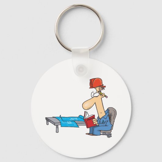 Lesen eines Handbuchs Schlüsselanhänger (Rückseite)