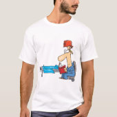 Lesen eines Handbuchs T-Shirt (Vorderseite)