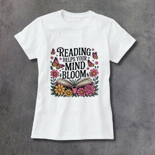 Lesen hilft Ihnen dabei, sich zu überlegen T-Shirt