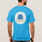 Lesen hilft Ihnen, Giraffe zu STRETCH T - Shirt (Rückseite)