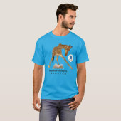 Lesen hilft Ihnen, Giraffe zu STRETCH T - Shirt (Vorne ganz)