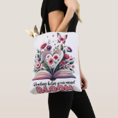 Lesen hilft Ihrem Geist zu blühen Tasche (Von Nahem)