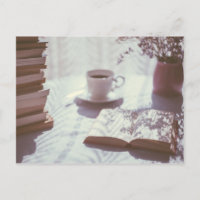 Lesen in der Betttasse Teewäsche literarisch