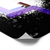 Lesen in der Fensteranzeige Poster (Ecke)