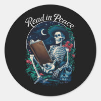 Lesen in Peace Skeleton Lesebuch