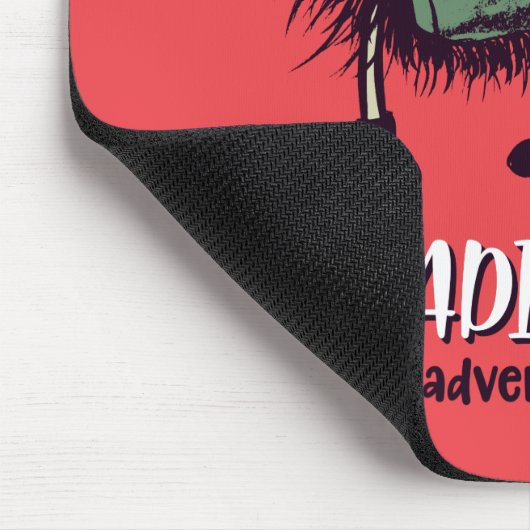 Lesen ist abenteuerlustige Lehrerin Mousepad (Ecke)