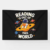 Lesen ist außerirdisch banner (Horizontal)