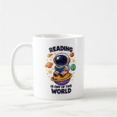 Lesen ist außerirdisch kaffeetasse (Links)