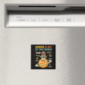 Lesen ist außerirdischer Astronaut liest Magnet (In Situ (Geschirrspüler))