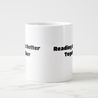 Lesen ist besser zusammen – Welttag des Vorlesens Jumbo-Tasse