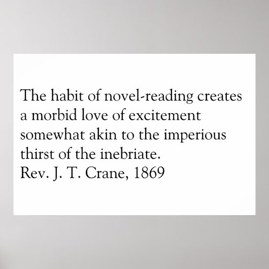 Lesen ist böse. poster (Vorne)