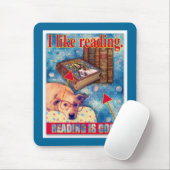 LESEN IST COOL MOUSEPAD (Mit Mouse)
