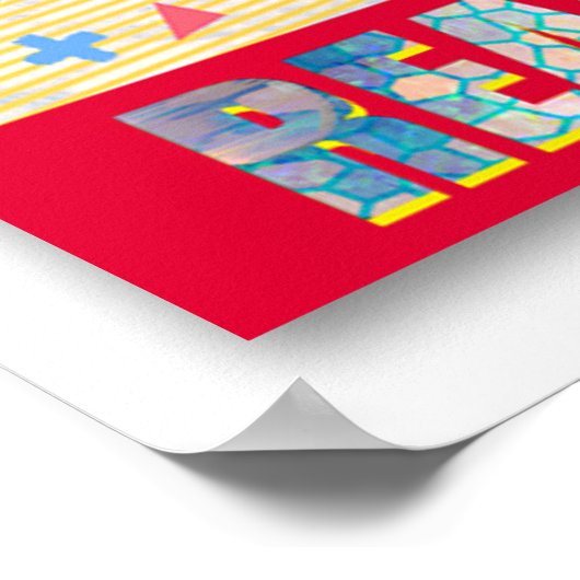 LESEN IST COOL POSTER (Ecke)