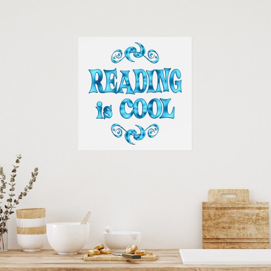 Lesen ist Cool Poster (Küche)