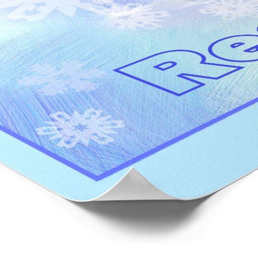 Lesen ist Cool Poster (Ecke)