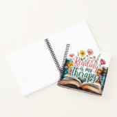 Lesen ist das Reading Journal zur Wildblume meiner Notizblock (Innenseite)