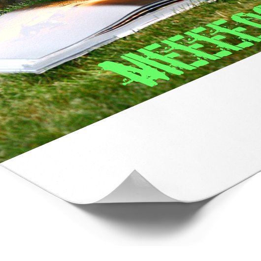 Lesen ist die Katzen-Methode Poster (Ecke)