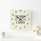 Lesen ist die Uhr Gekümmert. (Zuhause)