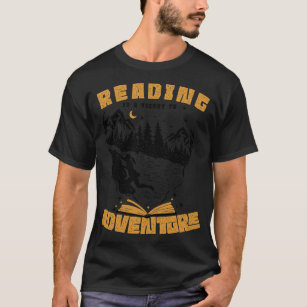 Lesen ist ein Ticket für das Abenteuer Funny Book  T-Shirt