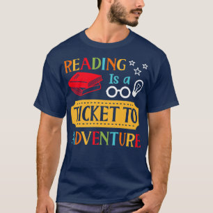 Lesen ist ein Ticket für das Erlebnisbuch Lover Li T-Shirt