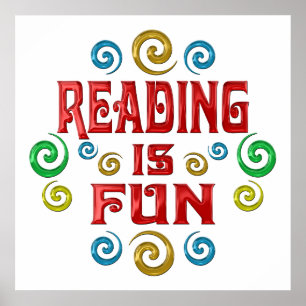 Lesen ist FUN Poster