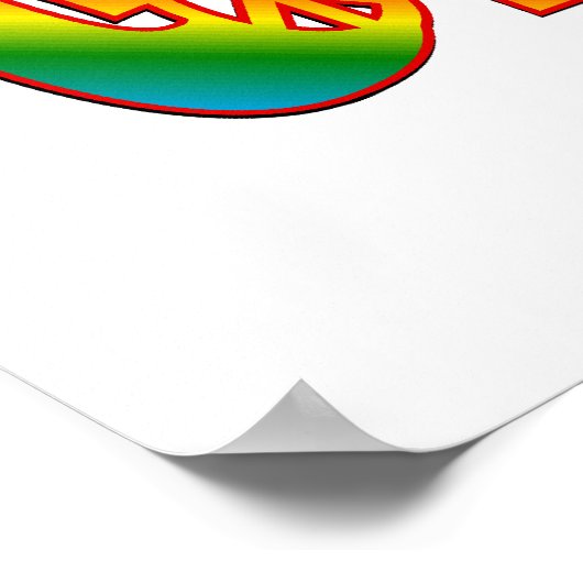 Lesen ist Groovy Poster (Ecke)