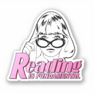 Lesen ist grundlegend aufkleber