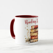 Lesen ist leer, buchen Sie weiter Tasse (Vorderseite Links)