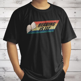 Lesen ist leer - Bücher Vintag lesen T-Shirt